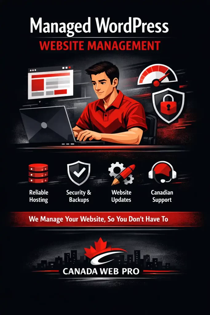 WordPress Managed Website Plans Canada