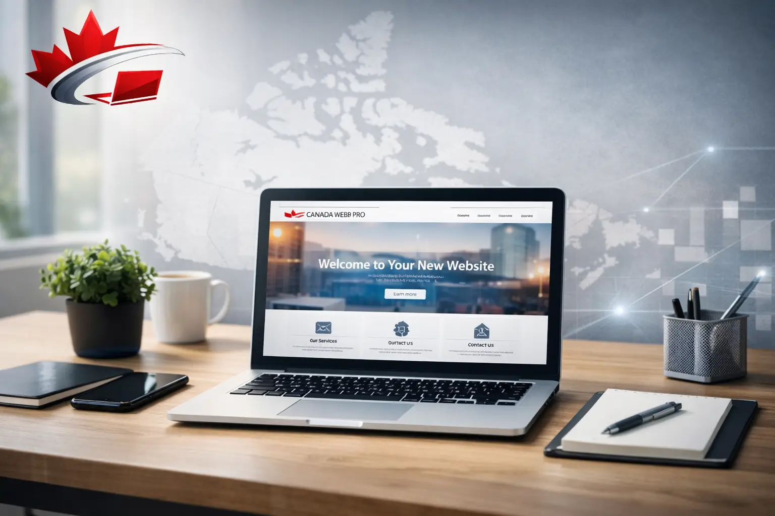 Canadian business web design services